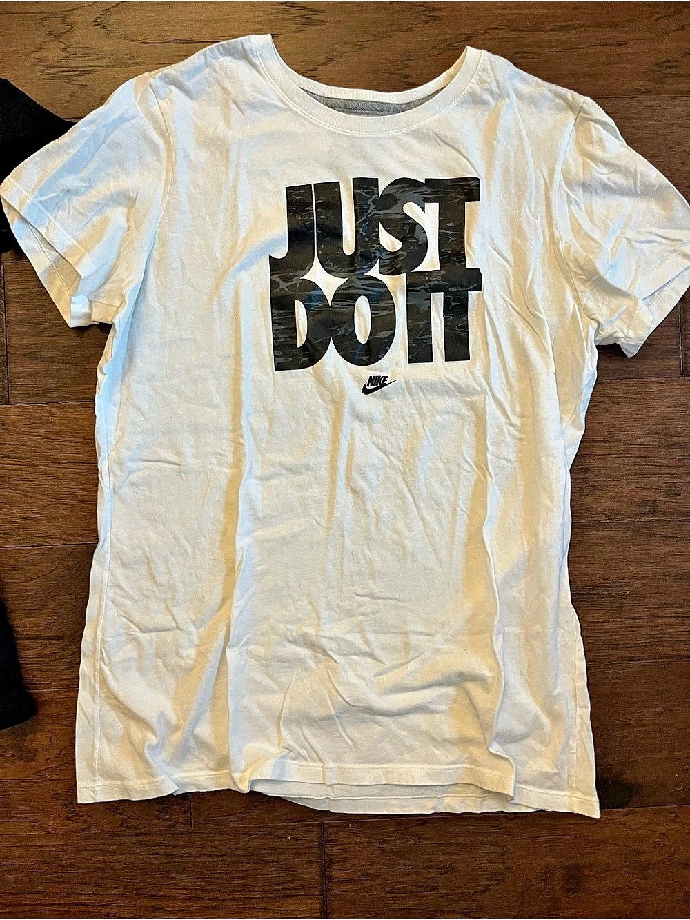 Nike Just Do It Camo Graphic Slim Fit T-Shirt XL